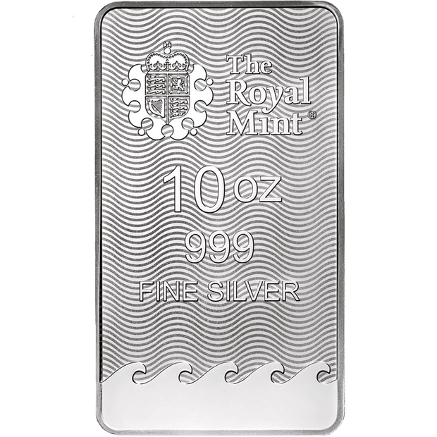 10 oz Royal Mint Britannia Silver Bar