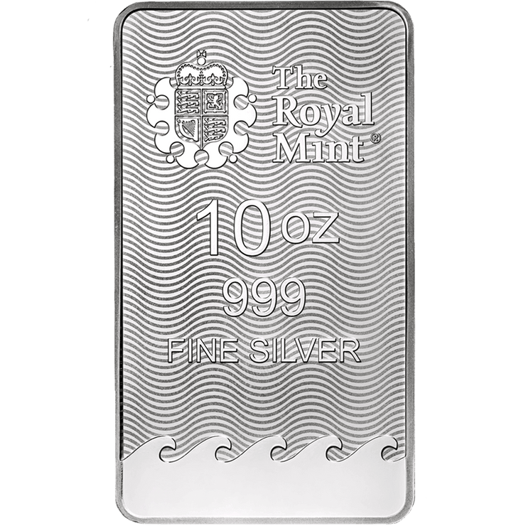 10 oz Royal Mint Britannia Silver Bar