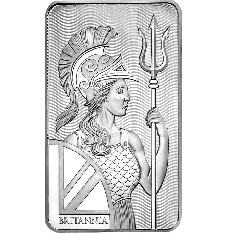 10 oz Royal Mint Britannia Silver Bar