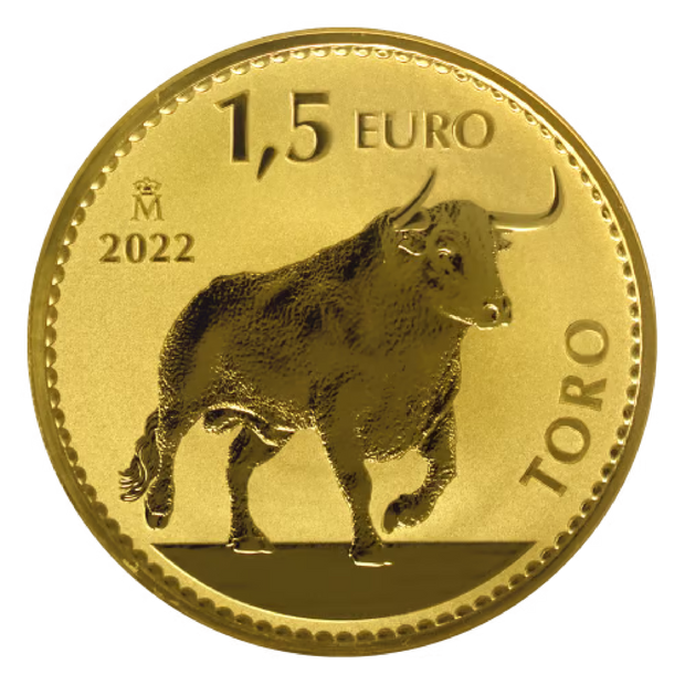 Gold Spanish Bull