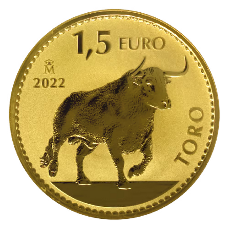 Gold Spanish Bull