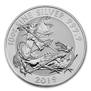 2019 10 oz Royal Mint Valiant Silver