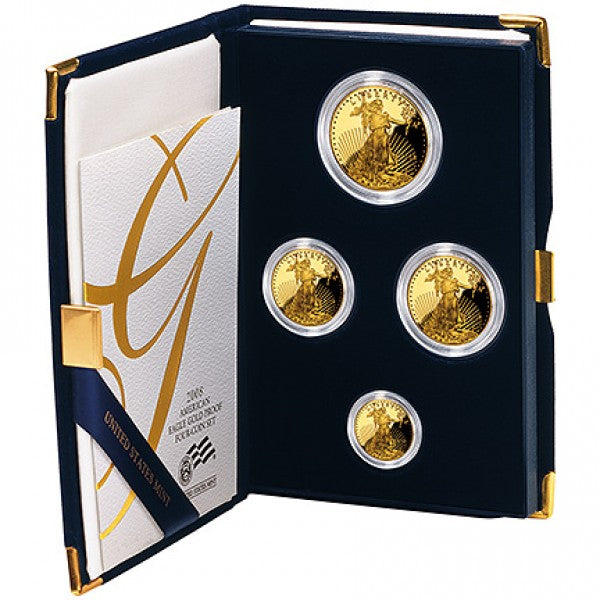 American Proof Eagle 4 Piece Set