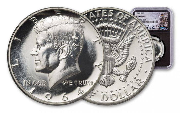 Silver 1964 JFK Half Dollar BU