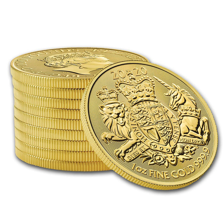 UK Gold Royal Arms 1 oz 2020