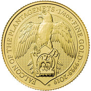 UK QB Gold Falcon 1/4 oz 2019