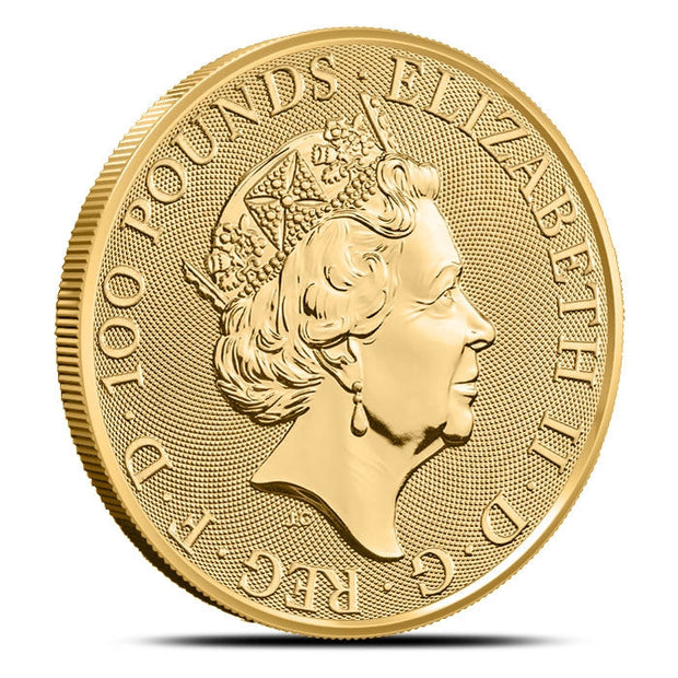 UK QB Gold Yale of Beaufort 1 oz 2019