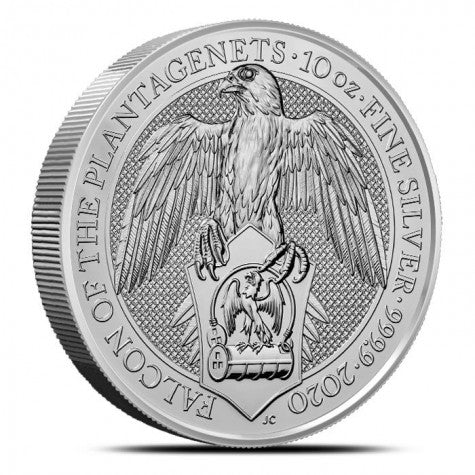 UK QB Silver Falcon 10 oz 2020